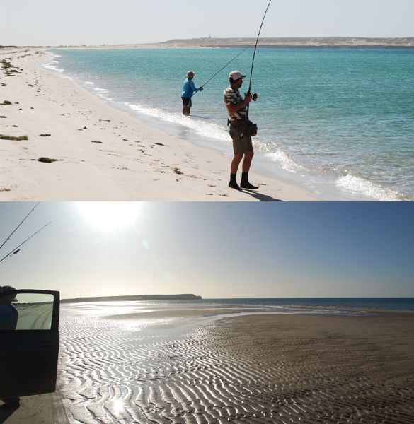 pesca desde la orilla Mauritania